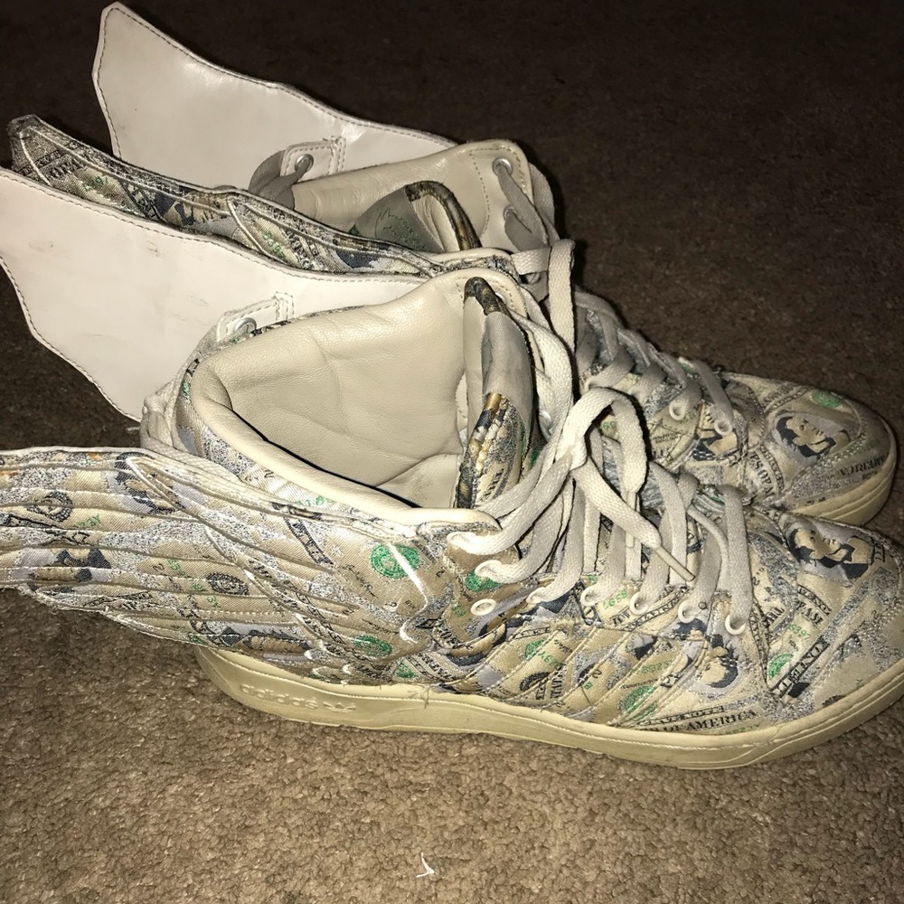 Jeremy Scott X Adidas 2.0 Money Print Wings